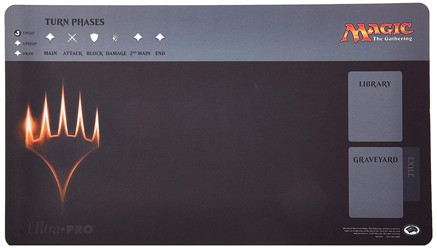 Single Player Battlefield MTG Playmat Monopolis Toko Board Games